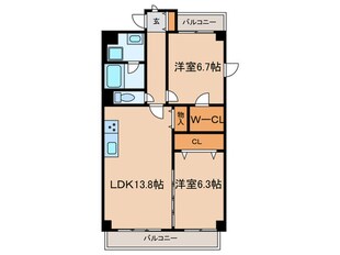 Charme Hongoの物件間取画像